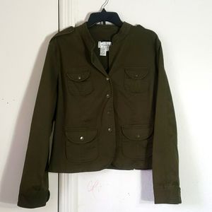 🎀SALE🎀 LIVE A LITTLE. LONG SLEEVE LIGHT JACKET. SIZE XL.